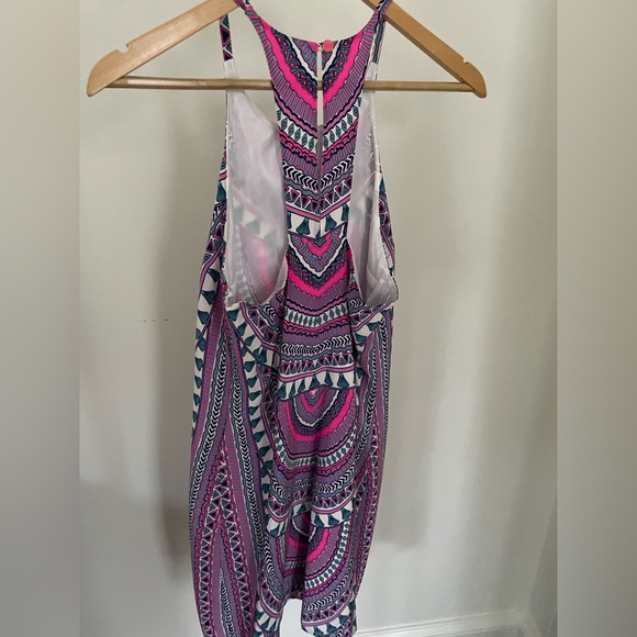 Britt Ryan Silk T-Back Canyon Dress in Pink Cabana - Picture 6 of 10